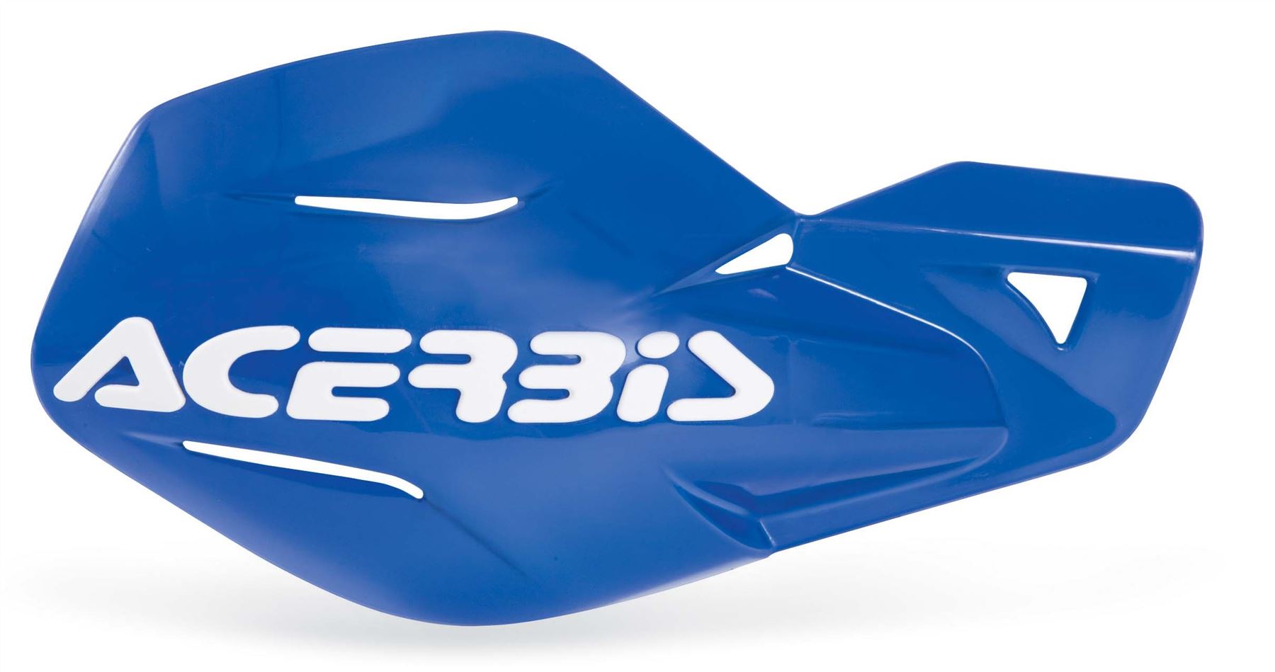 Acerbis Uniko MX Handguards Pair + Kit For Blue White Husqvarna FX 450 2017 & 2020 - 2024